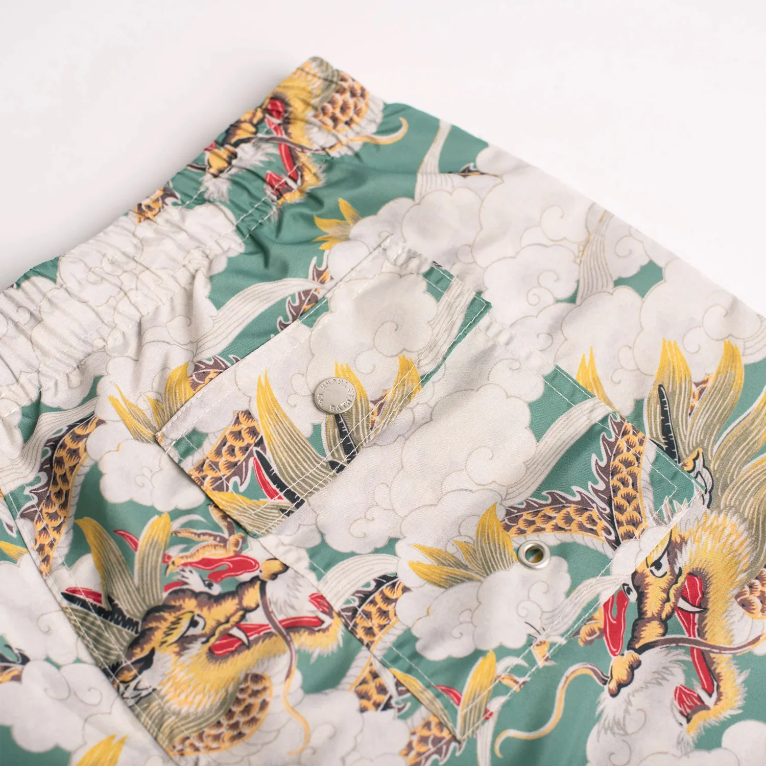 Above The Clouds Shorts - Green - Image 3