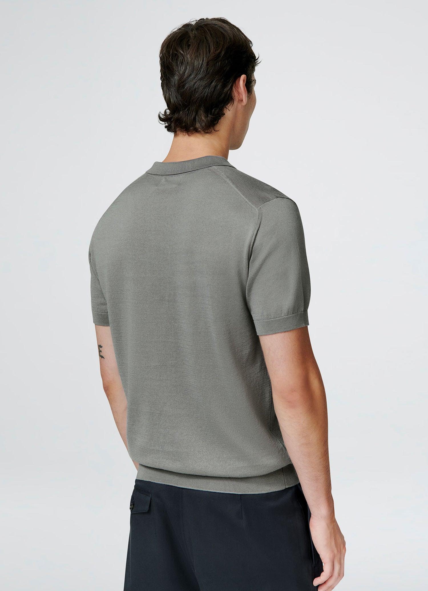 Knit Polo Shirt - Image 3