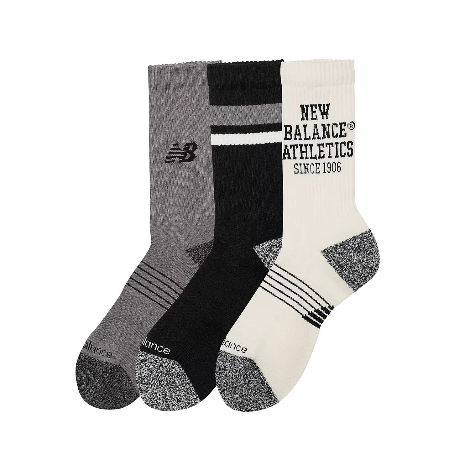 Lifestyle Graphic Crew Sock - Multi 3 pack - Image 3