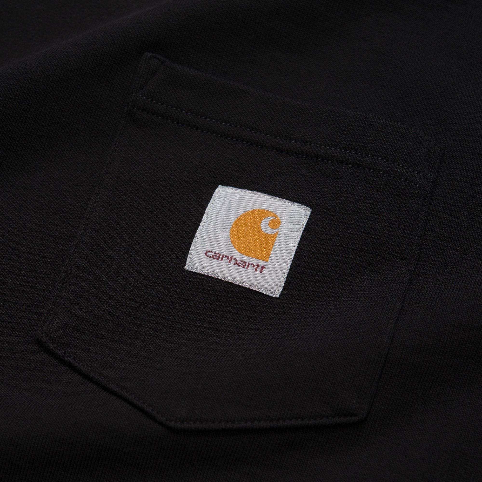 Pocket Sweatshirt - Black - Image 3
