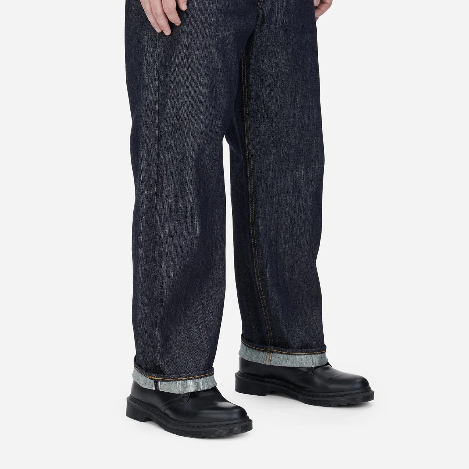 Relaxed Straight Denim - Raw Indigo - RS-100x - Image 3