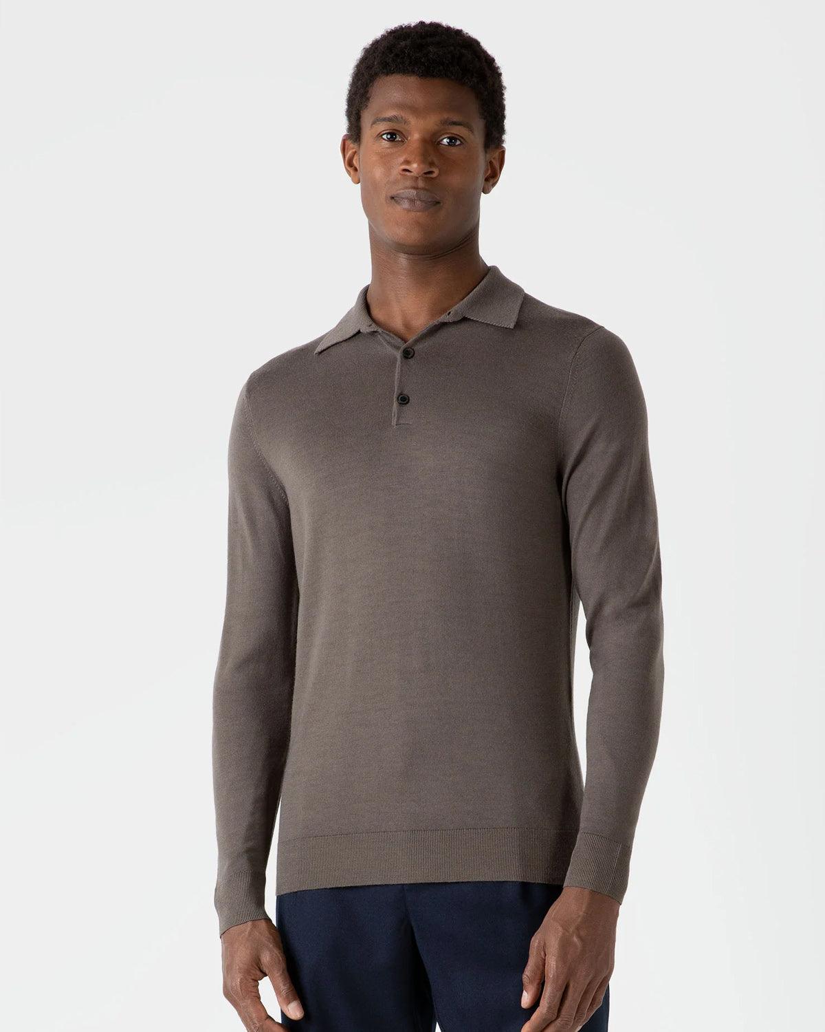 Merino LS Polo Shirt - Image 3